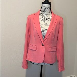 Ann Taylor Vibrant Pink Blazer